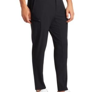 Very cool tapered trousers with utilitarian detail